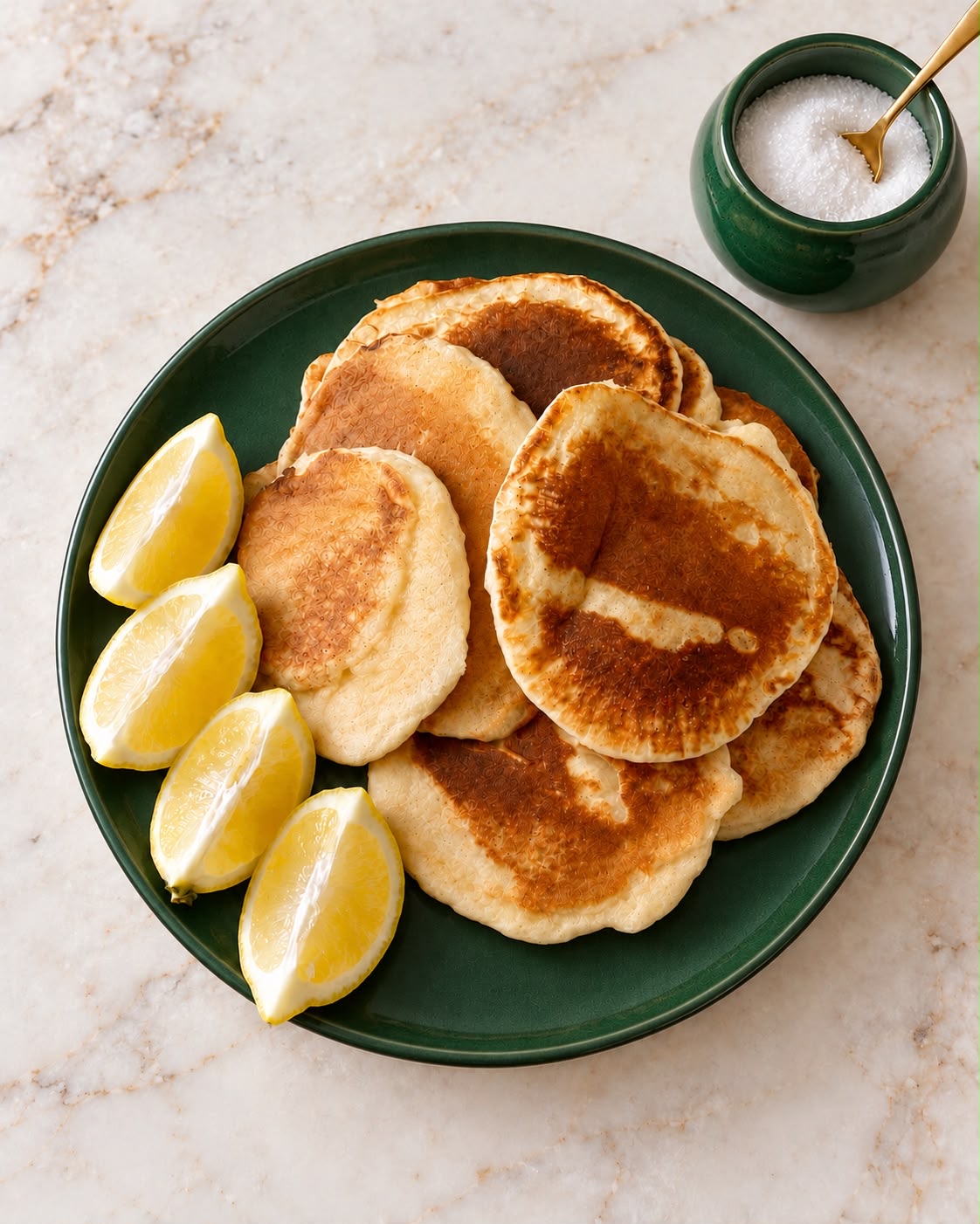 A stack of Nutrilily protein pancakes